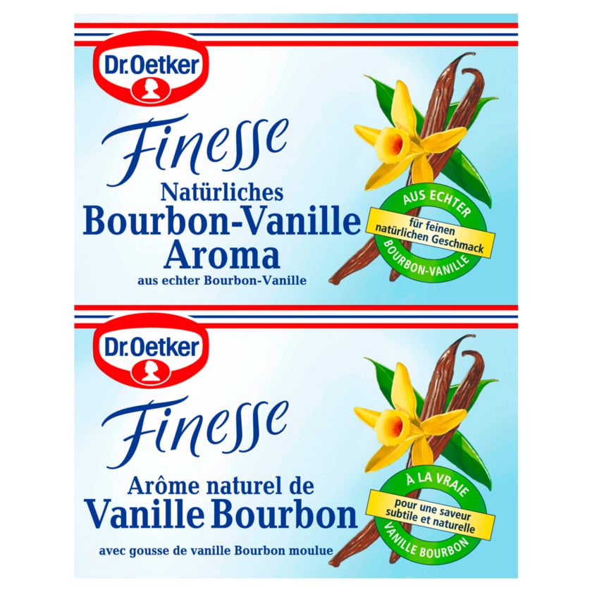 Dr. Oetker Finesse Bourbon-Vanille-Aroma 2 Stück